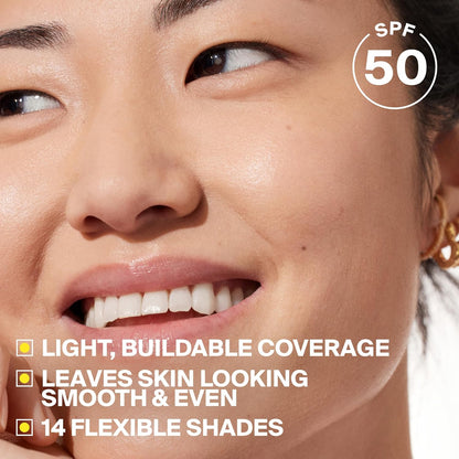 Supergoop! Protec(tint) Daily Skin Tint SPF 50 - Light, Buildable Coverage for Immediately Smooth..