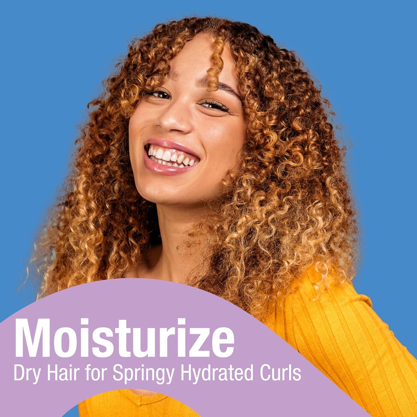 Lottabody Moisturize Me Curl and Style Milk with Coconut & Shea Oils, Lightweight Moisture-Rich Curl-Defining..