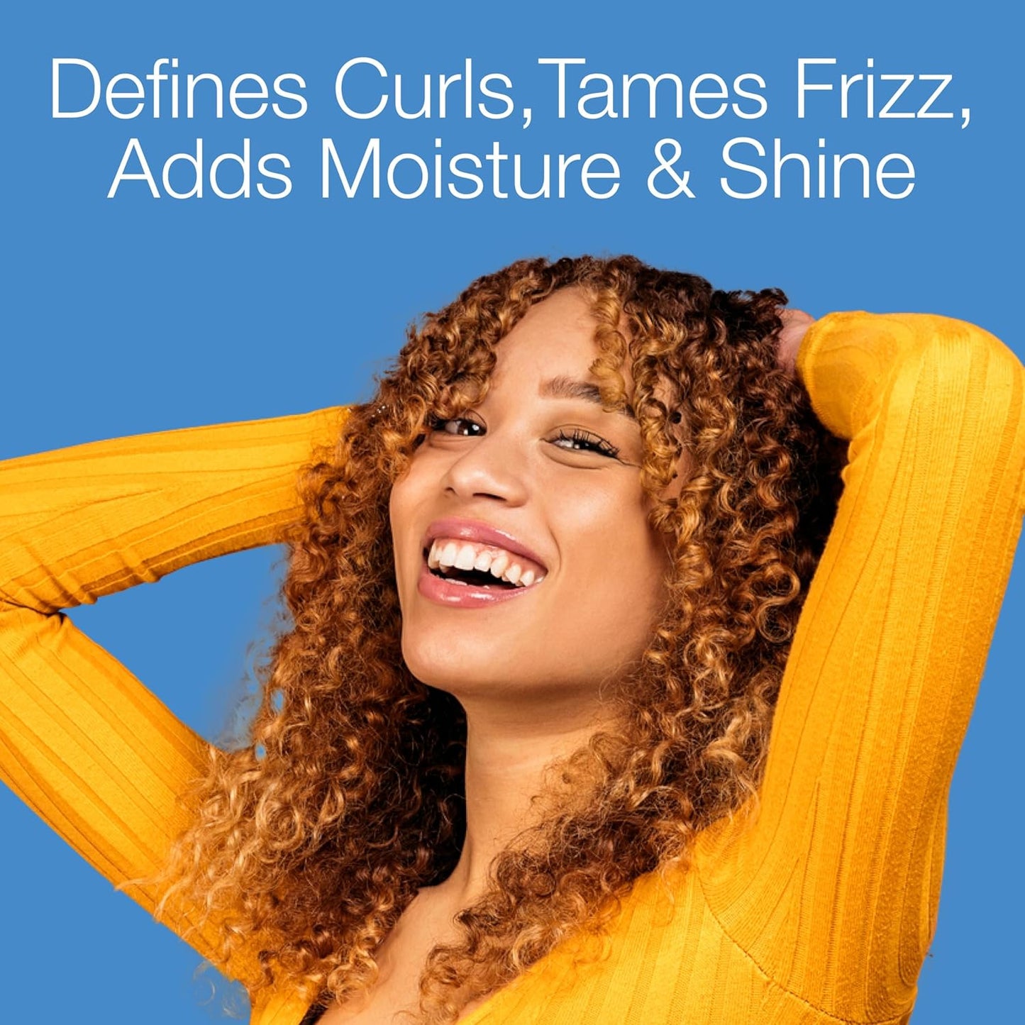 Lottabody Moisturize Me Curl and Style Milk with Coconut & Shea Oils, Lightweight Moisture-Rich Curl-Defining..