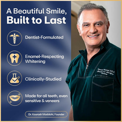 Lumineux Teeth Whitening Strips Kit - 9 Treatments (1 Month) | 9 Count