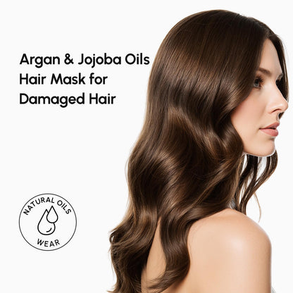 MAREE Argan Oil Jojoba Keratin Deep Conditioning Hair Mask for Damaged Hair