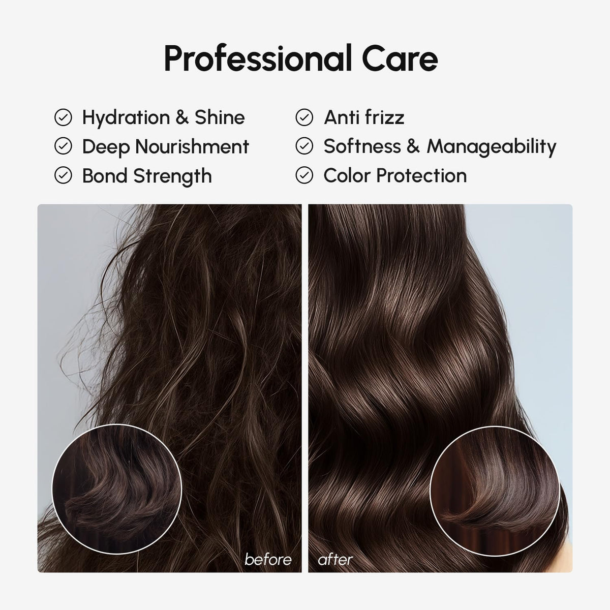 MAREE Argan Oil Jojoba Keratin Deep Conditioning Hair Mask for Damaged Hair