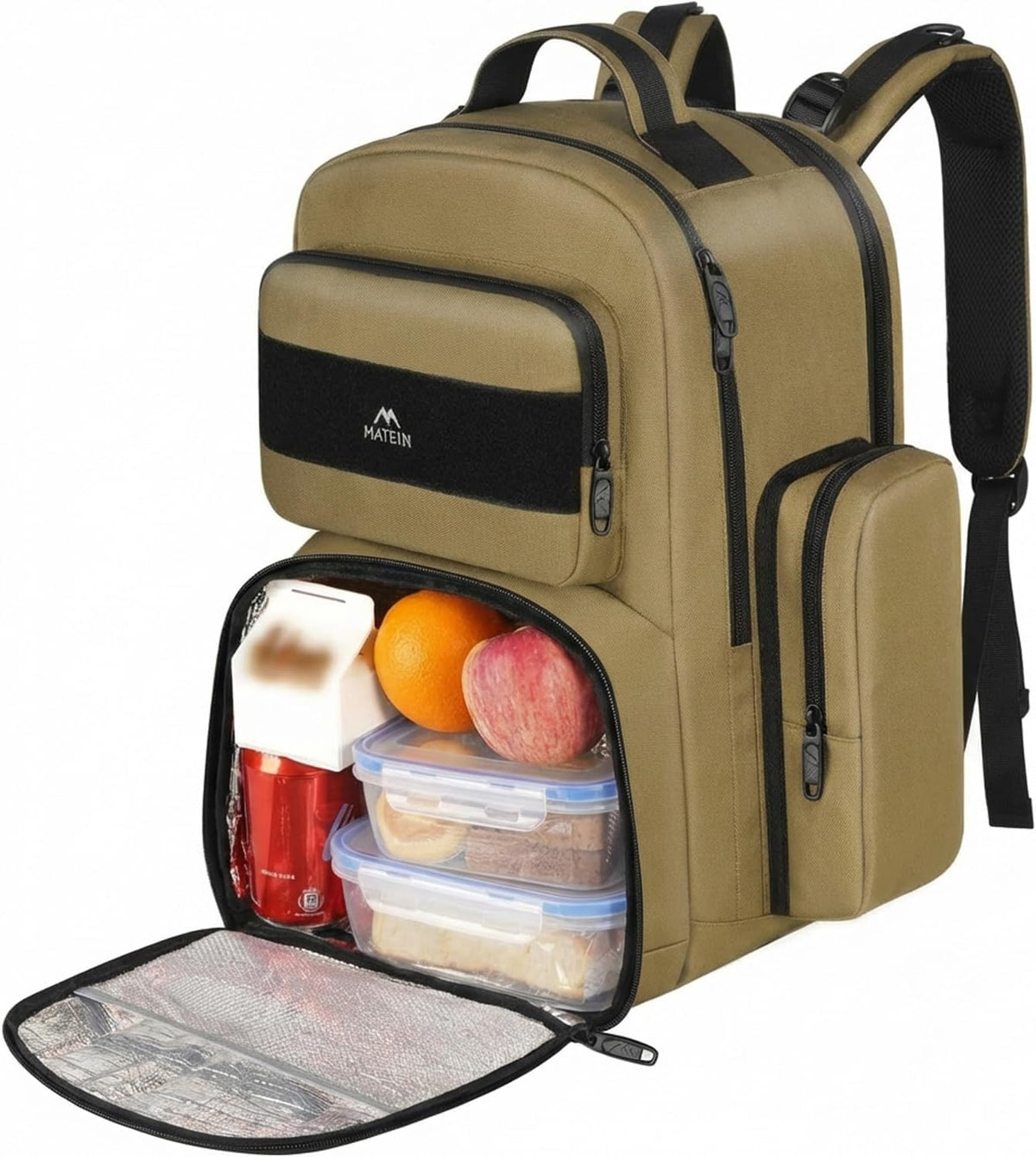MATEIN 15.6 Inch Travel Laptop Backpacks with Lunch Box for Teacher