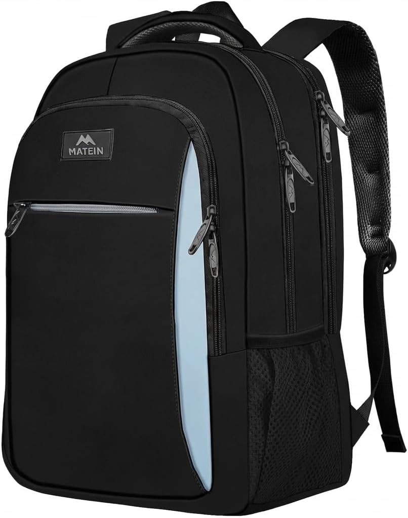 MATEIN Travel Laptop Backpack for Men, Business Anti Theft Slim Sturdy Laptops Backpack