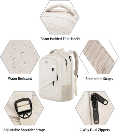 MATEIN Laptop Backpack Women Large Capacity