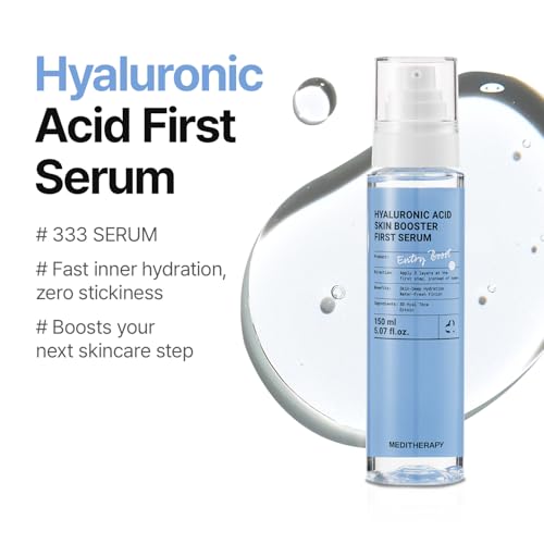 MEDITHERAPY The Glass Skin Booster Duo - Retinal Skin Booster Serum + Ultra Hydrating Acid Serum (K-Beauty Set)