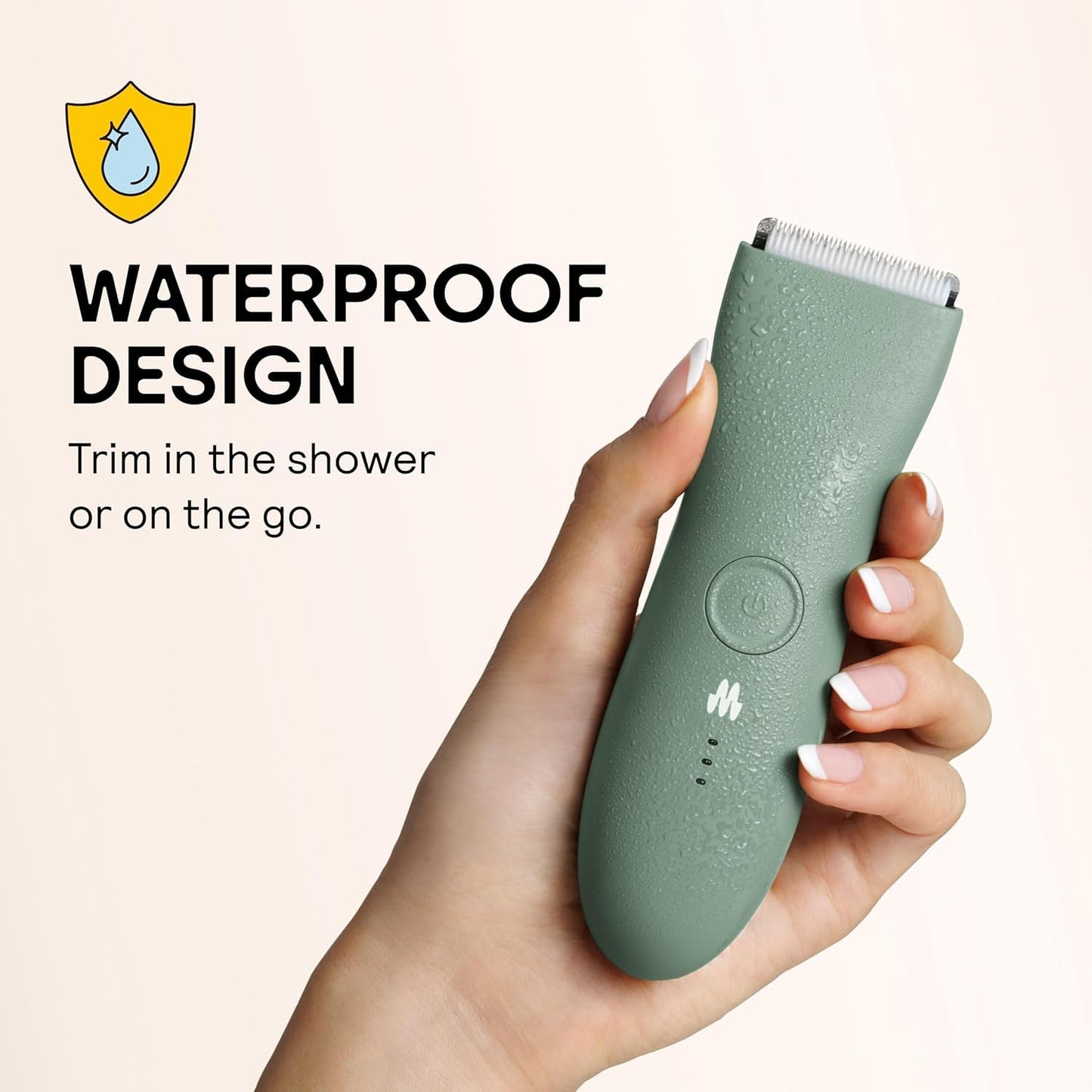 MERIDIAN The Trimmer Original | Body Hair Trimmer for Men & Women | Sage