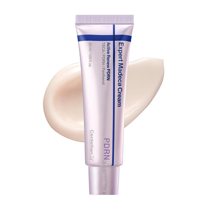 CENTELLIAN 24 Madeca Cream Active Renew PDRN - Korean Face Moisturizer, Firming & Hydrating Anti-Aging Cream with TECA