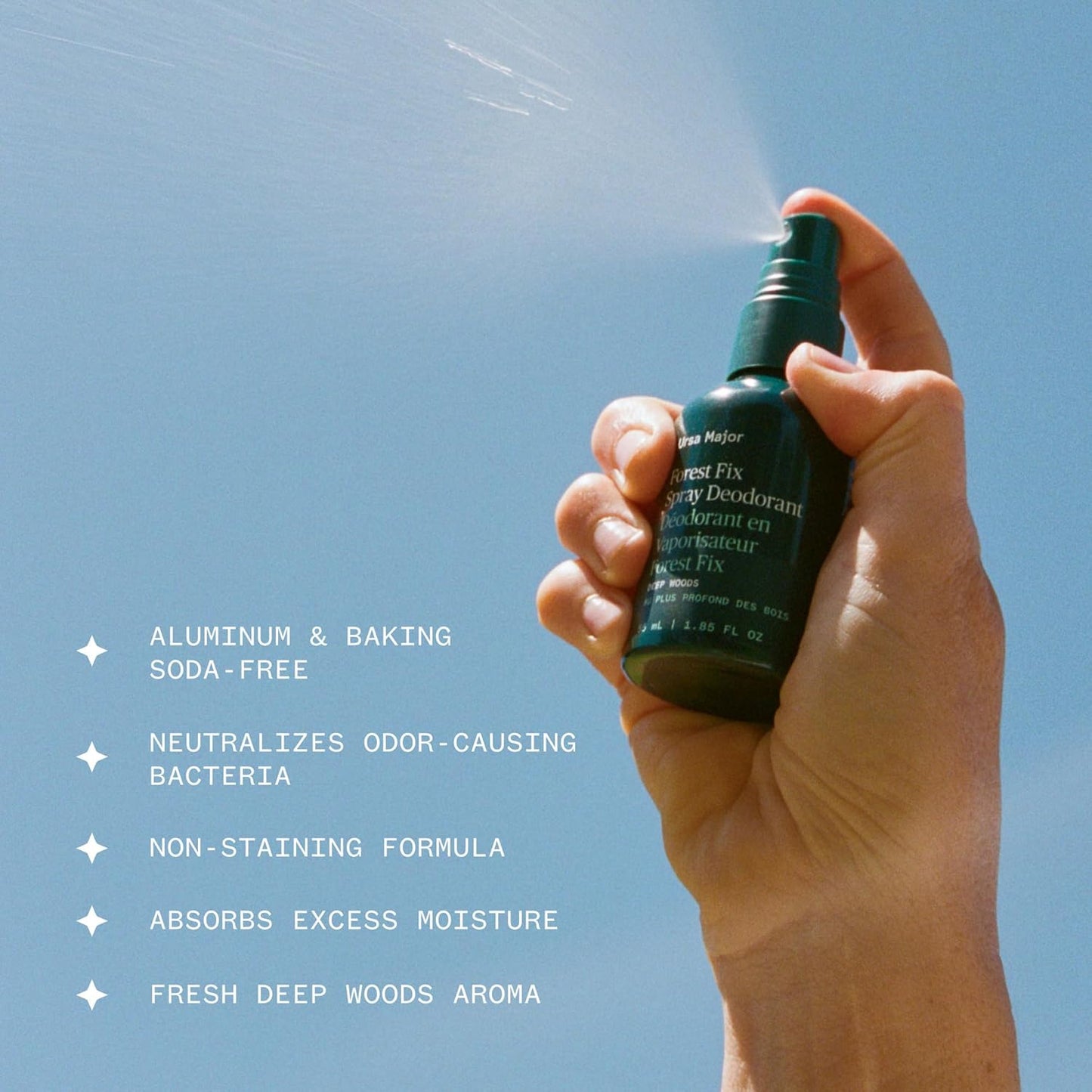 Ursa Major Forest Fix Spray Deodorant | Formerly Known As Sublime Sage | Aluminum-Free &amp; Baking-Soda Free...