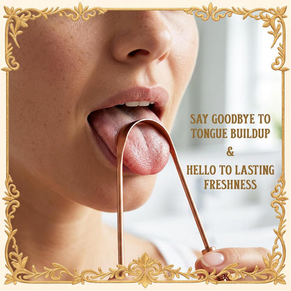 Tongue Scraper with Case Easy to Use Tongue Scraper for Adults, Tongue Cleaner..