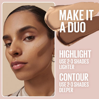 Maybelline Lifter Stix Multi-Use Face Stick - Contour, Bronzer, Concealer and Foundation Stick..