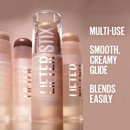 Maybelline Lifter Stix Multi-Use Face Stick - Contour, Bronzer, Concealer and Foundation Stick..