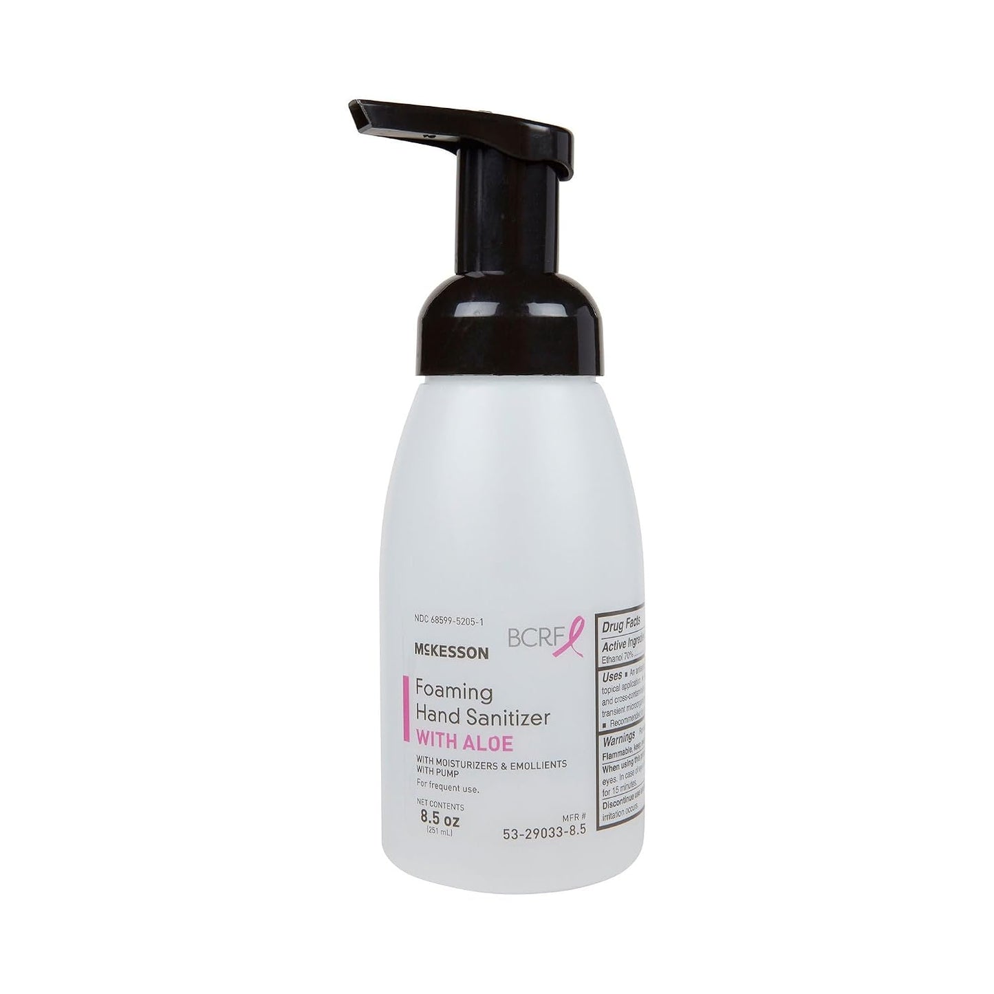 McKesson Foaming Hand Sanitizer with Aloe, Pump Bottle, 8 1/2 oz, 1 ct | Hand Sanitizer with Aloe..
