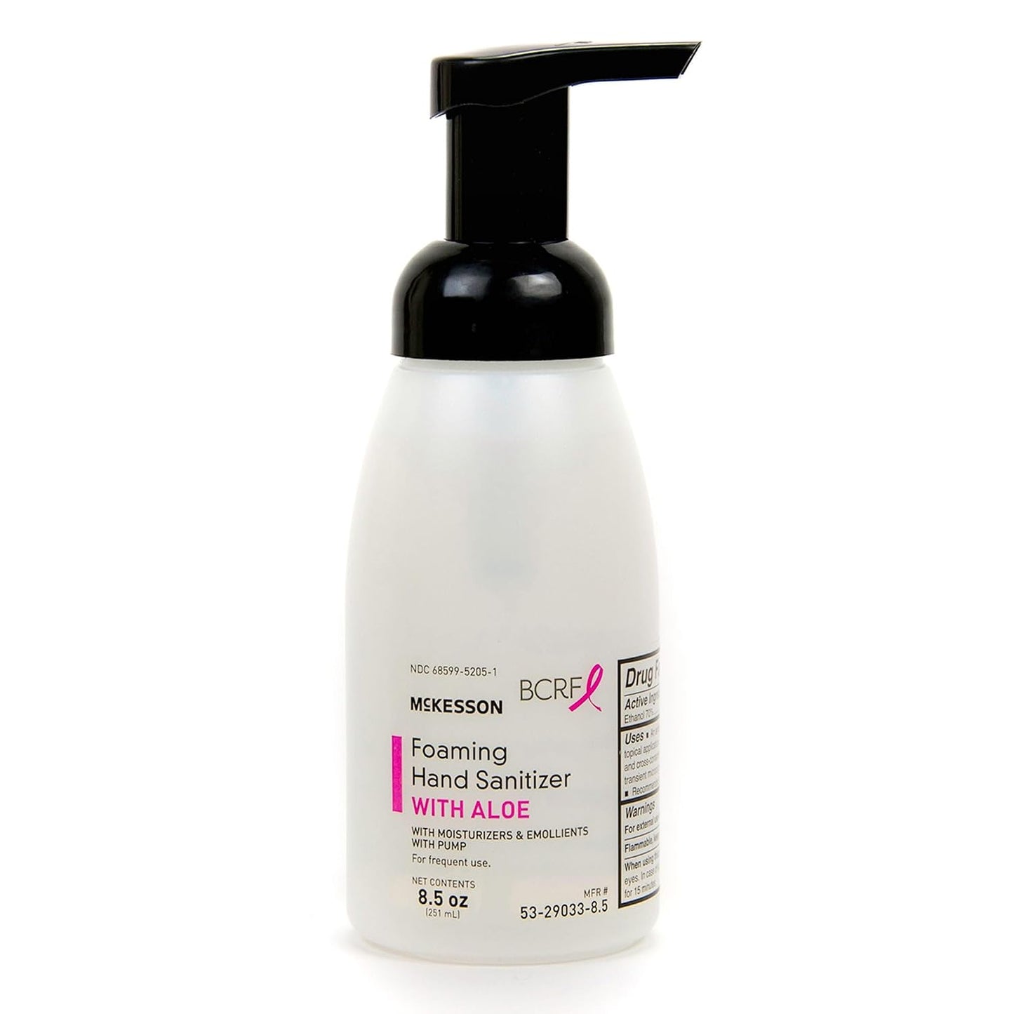 McKesson Foaming Hand Sanitizer with Aloe, Pump Bottle, 8 1/2 oz, 1 ct | Hand Sanitizer with Aloe..