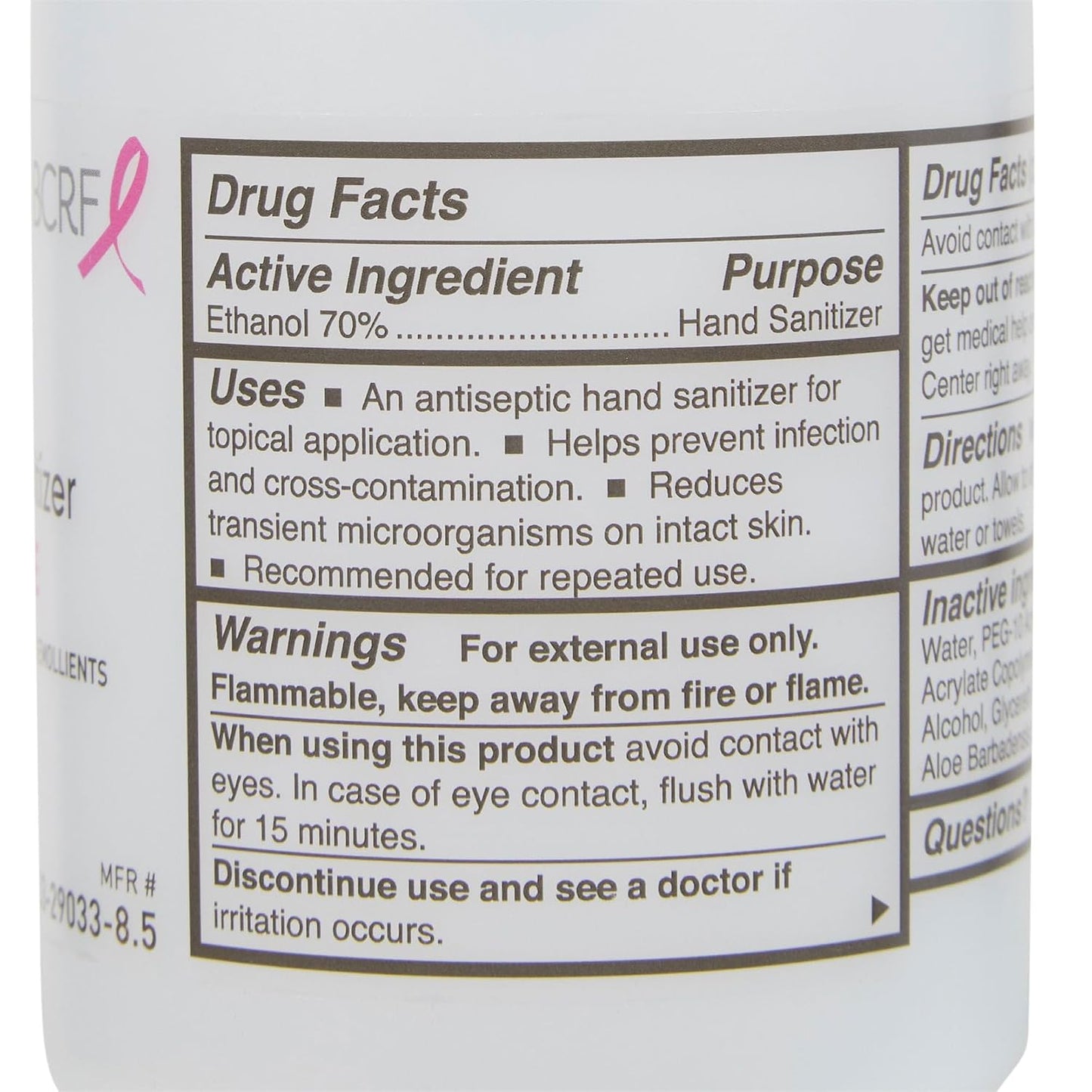 McKesson Foaming Hand Sanitizer with Aloe, Pump Bottle, 8 1/2 oz, 1 ct | Hand Sanitizer with Aloe..