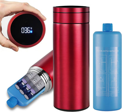 60H Medicine Cooler Insulin Cooler Travel Case Hold 2-8 Pens TSA Approved