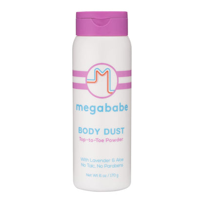 Megababe Sweat Absorbing Body Powder - Body Dust | Hot Weather Essential | with Lavender & Aloe..