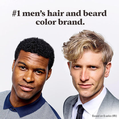 Just For Men Easy Comb-In Color Mens Hair Dye, Easy No Mix Application with Comb Applicator - Dark Brown..