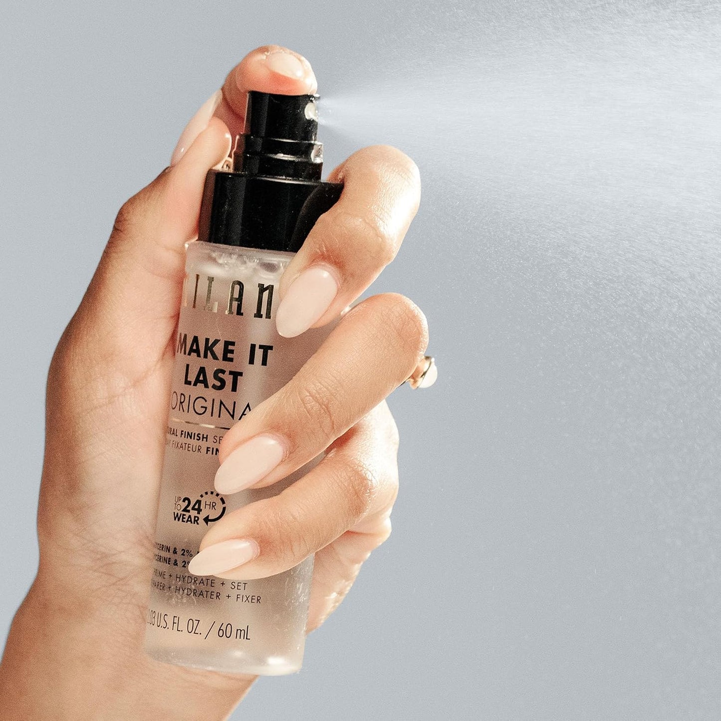 Milani Setting Spray + Primer, Make It Last Original Natural Finish | 3-In-1 Prime + Hydrate + Set. Up To 24 Hour Wear..