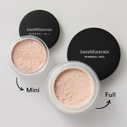 bareMinerals Mineral Veil Translucent Loose Setting Powder, Weightless Blurring, Baking &amp; Finishing Face Powder..