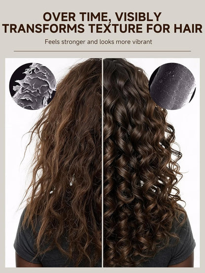 Moroccan Argan Oil Hydrating Shampoo, Deep Moisturizing Treatment Damage Repairing with Argan Oil to Help Strengthen & Frizz Control for Color Treated..