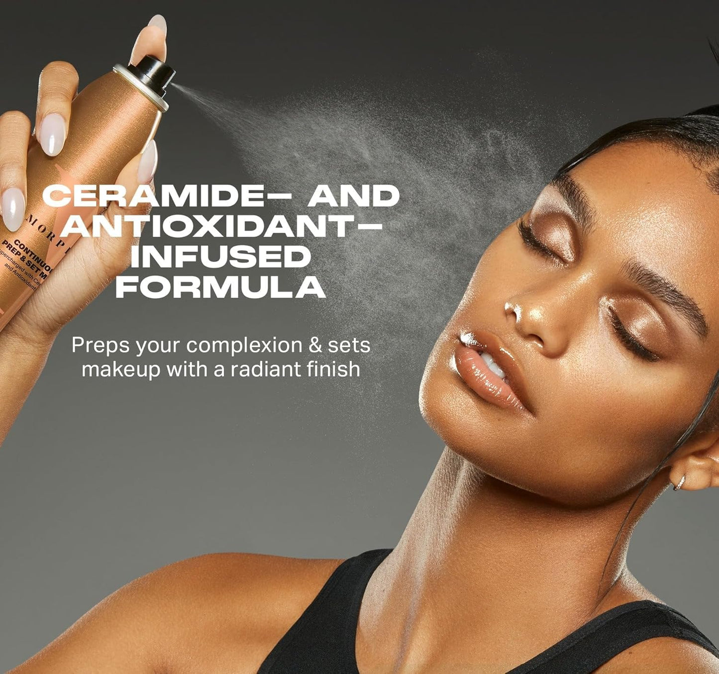 Morphe Continuous Prep & Set Setting Spray - Hydrating Setting Spray for Makeup & Skin Prep..