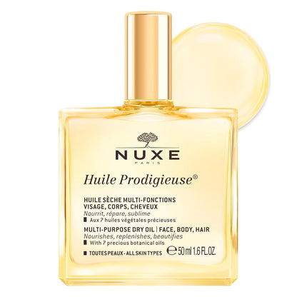 NUXE Huile Prodigieuse Multi-Purpose Dry Body Oil, Skin & Hair