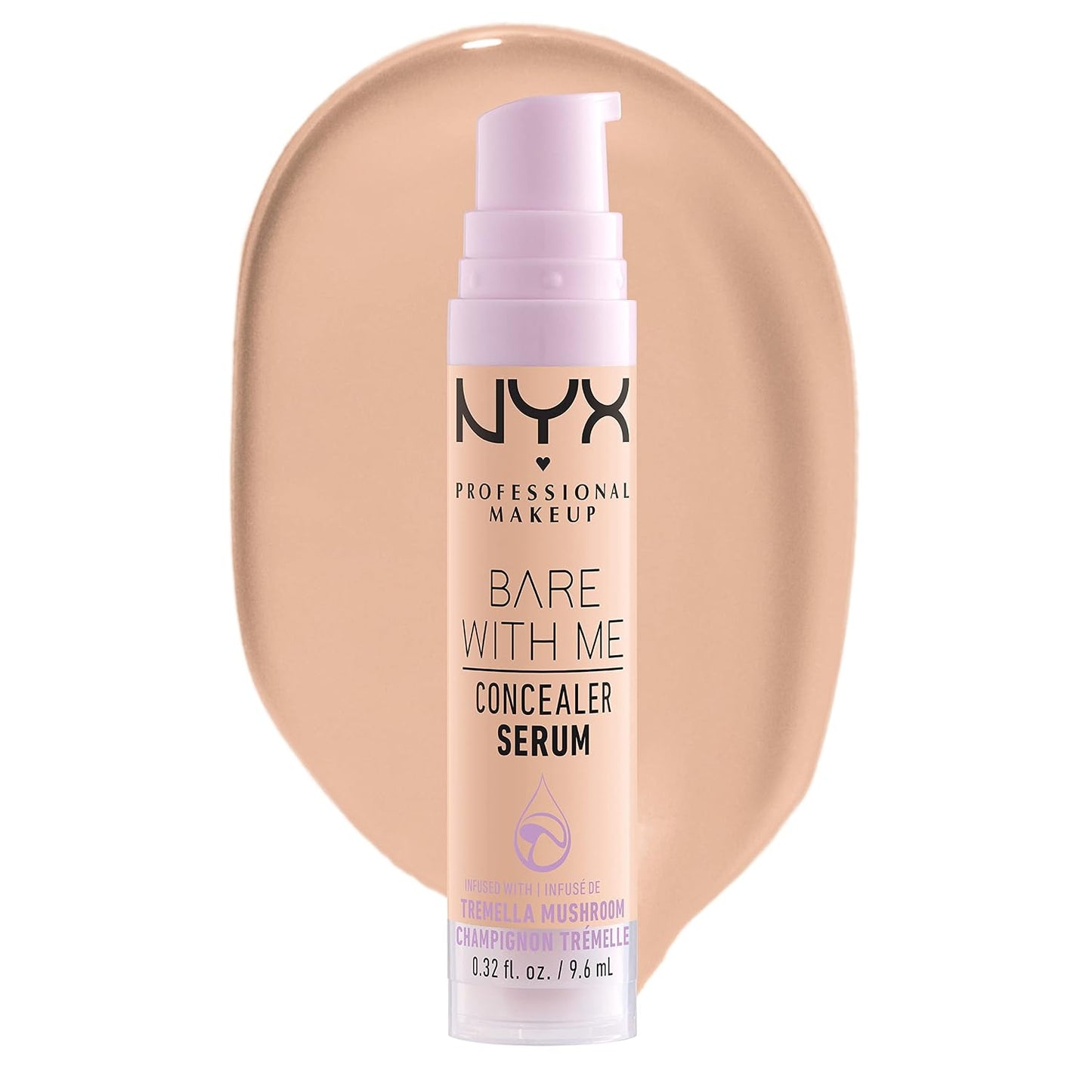 NYX PROFESSIONAL MAKEUP Bare With Me Concealer Serum, Concealer Makeup For Up To 24Hr Hydration..