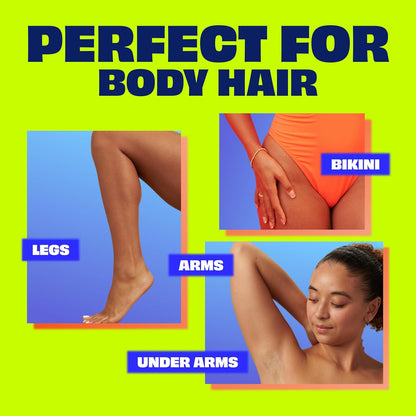 Nair Sensitive Shower Cream Hair Remover with Natural Coconut Oil and Vitamin E, Body Hair Removal Cream..