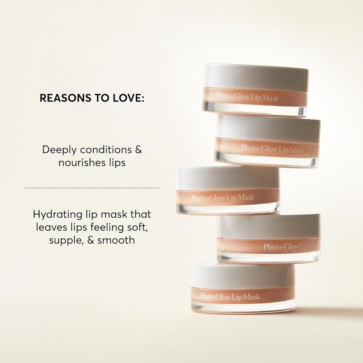 Naturium Phyto-Glow Lip Mask, Hydrating & Moisturizing Balm, Restores &amp; Replenishes for Nourishing Lips with Shea Butter