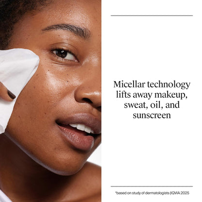 Neutrogena Makeup Remover Micellar Wipes for Face Daily Gently Removes Oil Dirt and Waterproof Makeup..