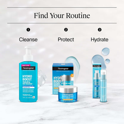 Neutrogena Hydro Boost City Shield Water Gel Face Moisturizer with Broad Spectrum SPF 25 Hydrating Facial Sunscreen..