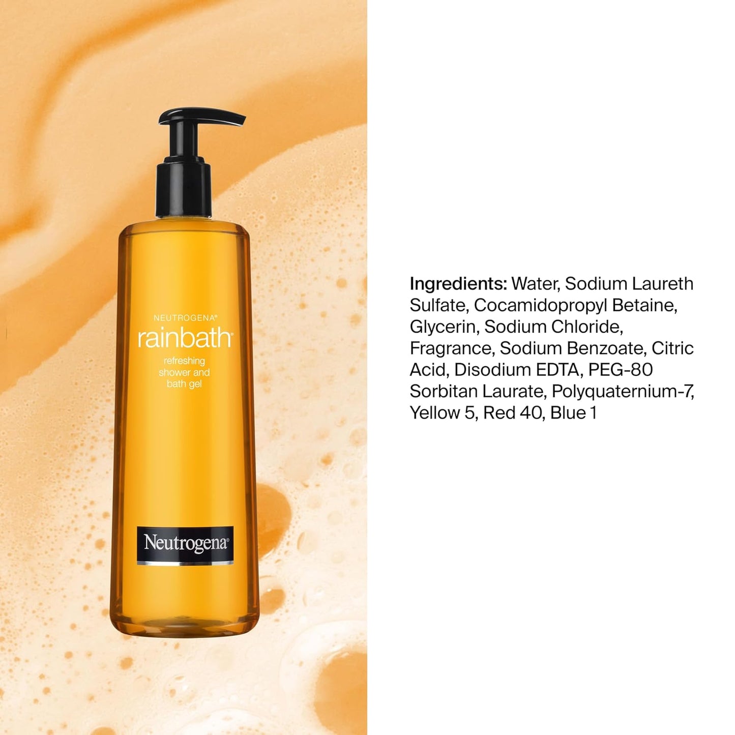 Neutrogena Rainbath Refreshing Shower Gel, Moisturizing Body Wash for Men and Women, Cleans, Softens, and Conditions Skin..