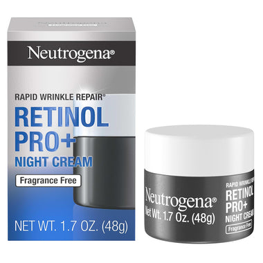 Neutrogena Rapid Wrinkle Repair Retinol Pro+ Night Cream, 1.7 oz