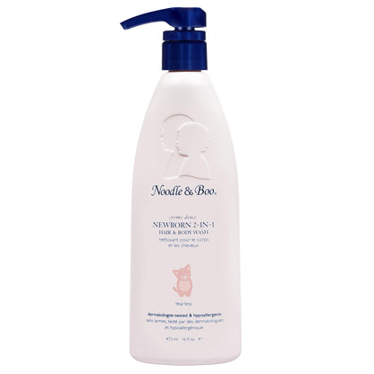 Noodle & Boo Newborn 2-in-1 Baby Shampoo and Body Wash, Tear-Free, Hypoallergenic..