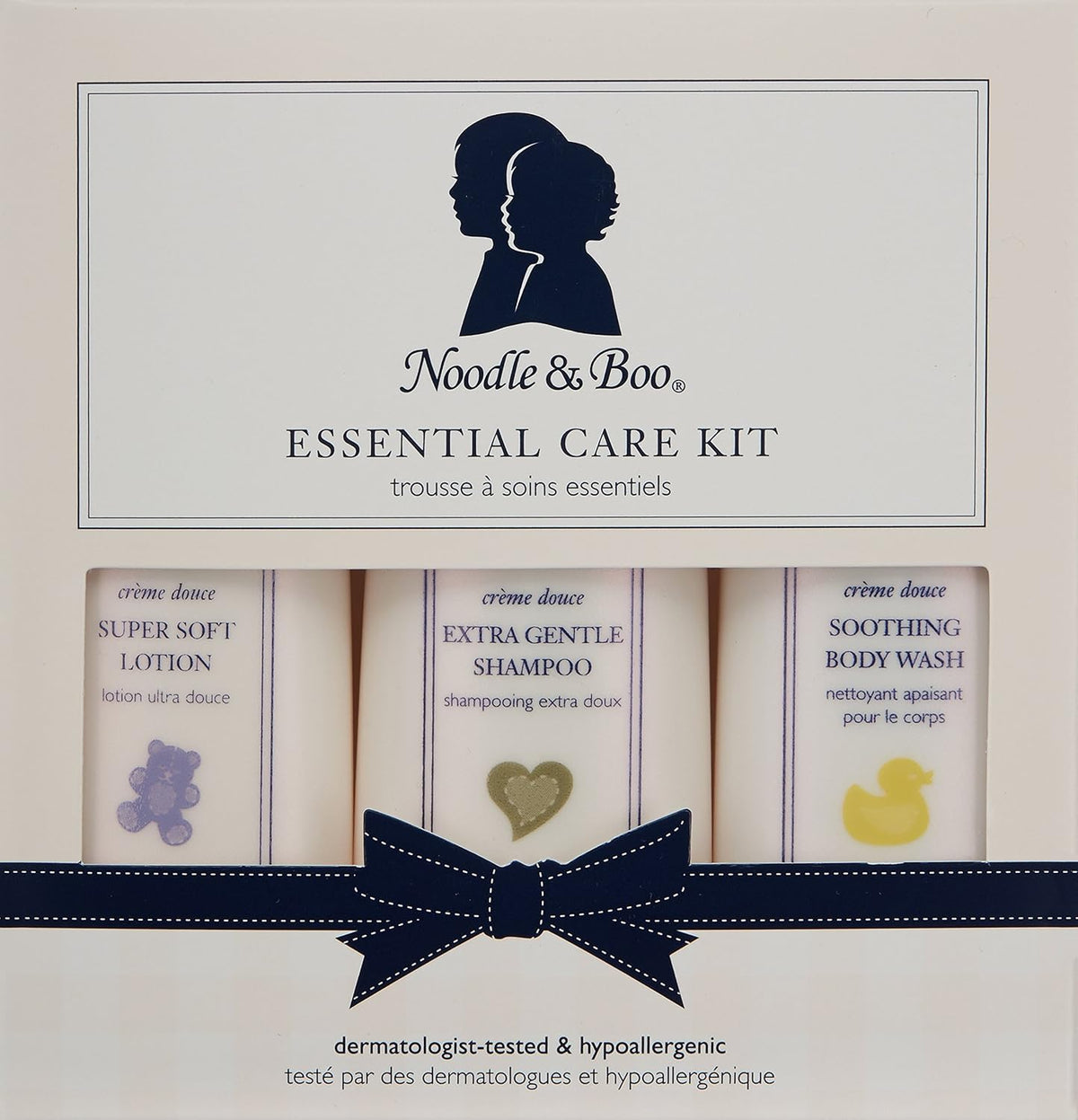 Noodle & Boo Essential Care 3 Piece Kit Super Soft Baby Lotion