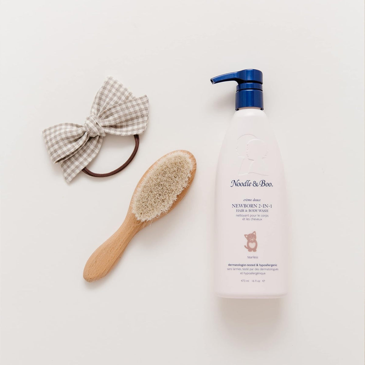Noodle & Boo Newborn 2-in-1 Baby Shampoo and Body Wash, Tear-Free, Hypoallergenic..