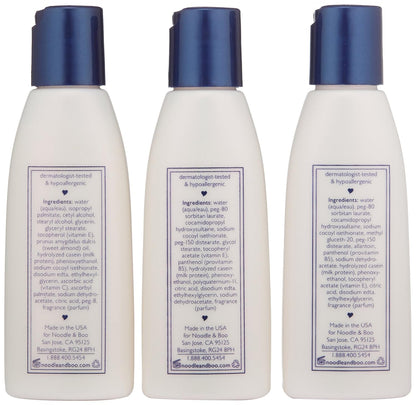 Noodle & Boo Essential Care 3 Piece Kit Super Soft Baby Lotion