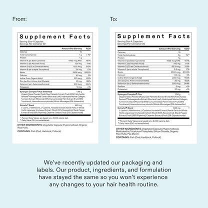Nutrafol Women's Balance Hair Growth Supplements, Ages 45 and Up, Clinically Tested for Visibly Thicker Hair and Scalp Coverage..