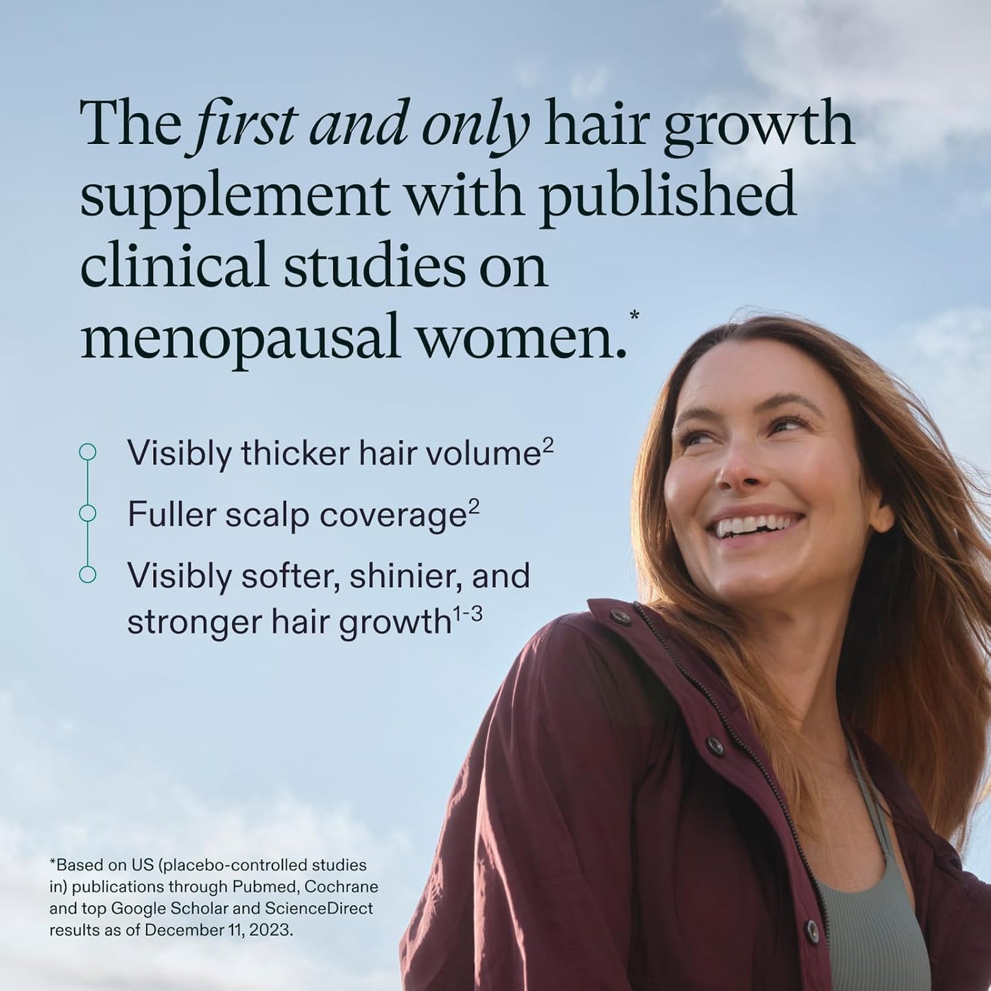 Nutrafol Women's Balance Hair Growth Supplements, Ages 45 and Up, Clinically Tested for Visibly Thicker Hair and Scalp Coverage..