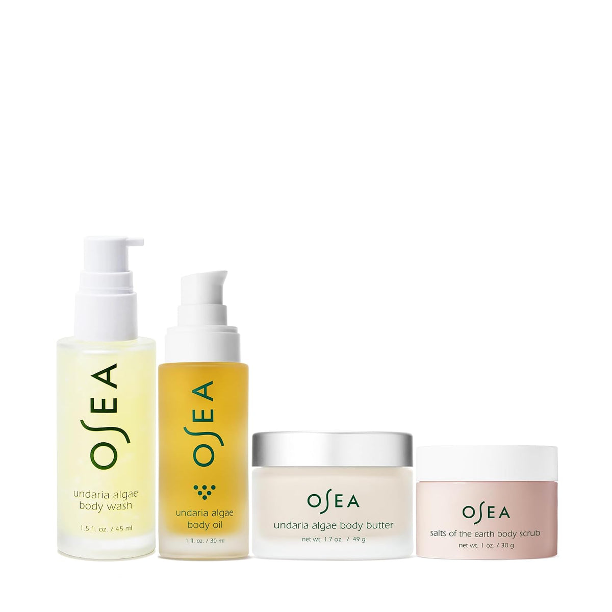 OSEA Bodycare Bestsellers, 4-Piece Travel-friendly Set, Intense Hydration