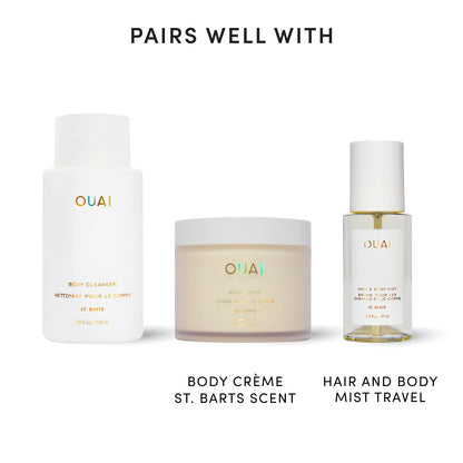 OUAI Body Cleanser - Foaming Body Wash - St. Barts (10 Fl Oz)