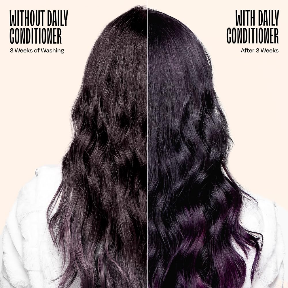 OVERTONE Color Depositing Daily Conditioner, Semi Permenant, Royal Plum | Refresh Color & Prevent Fading..
