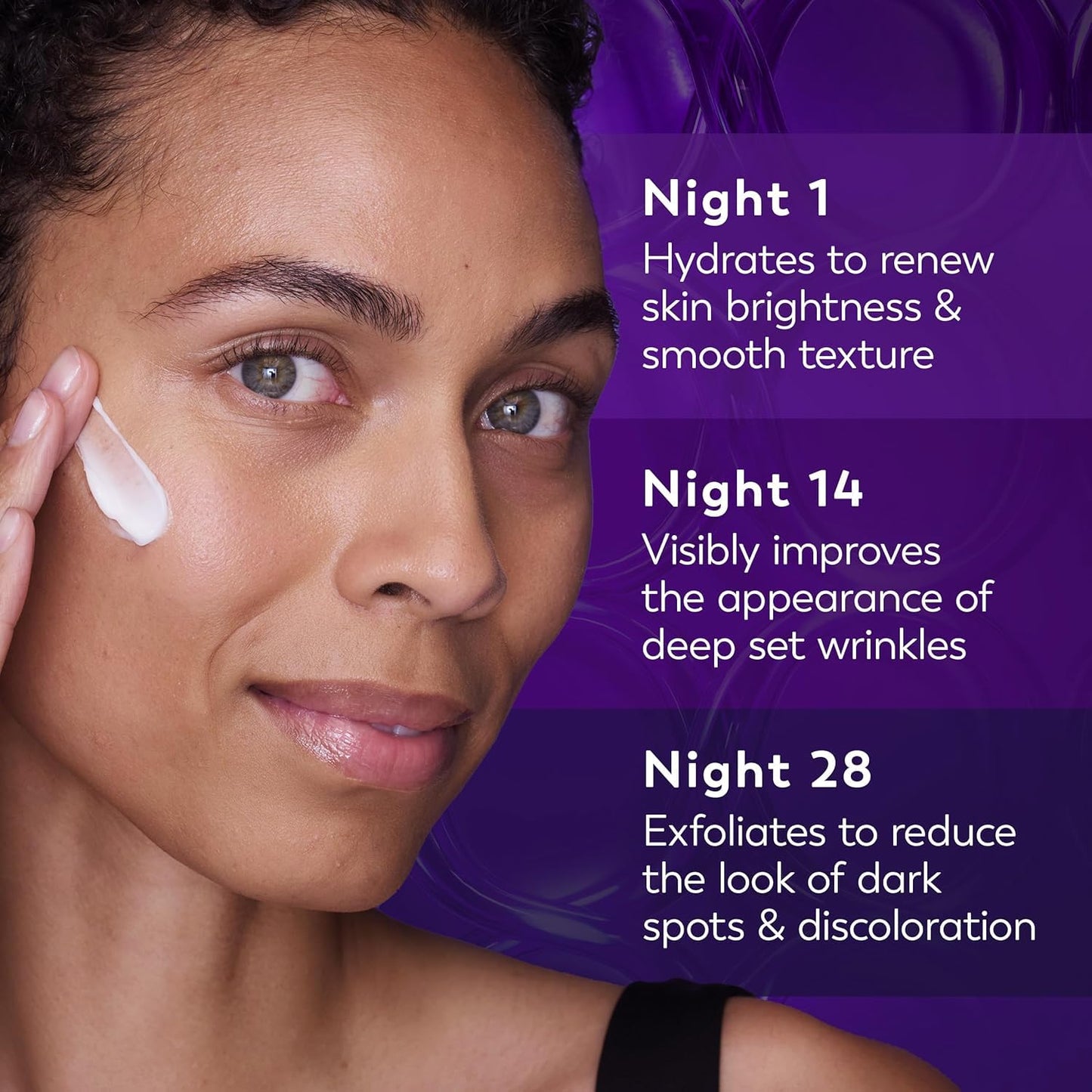 Olay Retinol Night Cream for Women  - Triple Collagen Cream, Niacinamide, 2.6oz | XL Size (50% More)