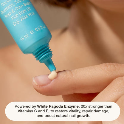 Onsen Nail & Cuticle Cream Treatment w/Japanese Tsubaki, Jojoba & Lavender Oil, Shea Butter..
