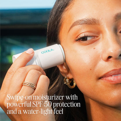 OOLA Organic Refreshing Water Stick Face Moisturizer with SPF 50, Dermatologist Tested Face Sunscreen ..