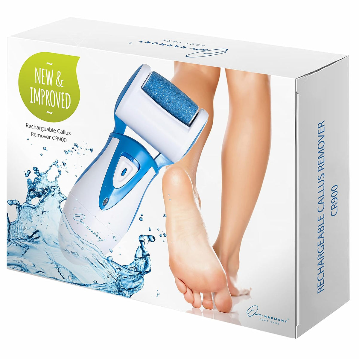 OwnHarmony Electric Foot Callus Remover - Rechargeable Pedicure File Tool