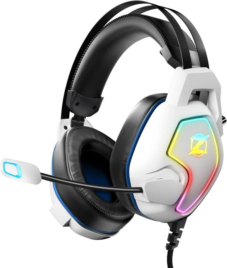 Ozeino Gaming Headset with Microphone for PC PS4 PS5 Laptop Xbox Series