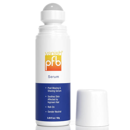 PFB Vanish Razor Bump Treatment (3.28 oz) After Shave Serum Smoothing Solution Ingrown Hair Treatment, Relieves & Softens Skin...