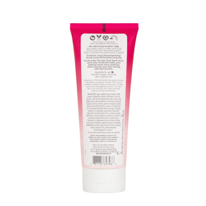 Pacifica Body Scrub - Sugar Island Vanilla Full Body Wash – Exfoliating & Moisturizing w/Rosehip Oil - Coconut & Vanilla Scented..